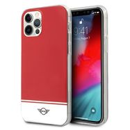 Mini MIHCP12LPCUBIRE iPhone 12 Pro Max 6,7" czerwony/red hard case Stripe Collection, Mini Morris