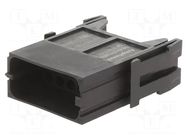 Connector: HDC; module; male; 160V; PIN: 17; w/o contacts AMPHENOL