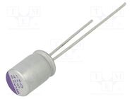 Capacitor: polymer; 560uF; 6.3VDC; SEPC; THT; ±20%; -55÷105°C; 7mΩ PANASONIC