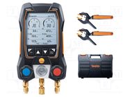 Digital manifold; IP54; Interface: Bluetooth; ±0.5%; Resol: 0.1°C TESTO