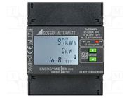 Counter; digital,mounting; for DIN rail mounting; LCD; 230V,400V 