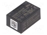 Converter: AC/DC; 2W; Uin: 85÷305VAC; 12VDC; Iout: 167mA; 73%; PCB RECOM