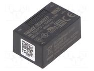 Converter: AC/DC; 2W; Uin: 85÷305VAC; 5VDC; Iout: 400mA; 72%; PCB RECOM