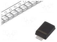 Diode: Schottky rectifying; SMA flat; SMD; 40V; 1A; reel,tape DC COMPONENTS