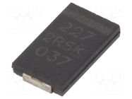 Capacitor: polymer; low ESR; 220uF; 2.5VDC; W; 2917; ESR: 9mΩ; SMD KEMET