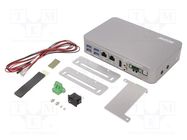 Industrial computer; 9÷24VDC; for wall mounting; Ethernet x2 AAEON