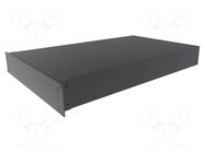 Enclosure: rack mounting; Standard: 19"; 2U; Z: 89mm; X: 422mm; rack HAMMOND