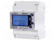 Counter; digital,mounting; for DIN rail mounting; three-phase LUMEL