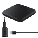 Samsung Duo Pad inductive charger with EP-P1300TBEGEU Qi 9W wall charger - black, Samsung