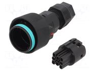 Connector: AC supply; screw terminal; female; TH405; 10A; 400V TECHNO