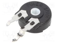 Potentiometer: mounting; single turn,vertical; 50kΩ; 150mW; ±10% PIHER