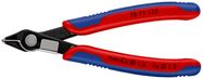 KNIPEX 78 71 125 SB Electronic Super Knips® with multi-component handles burnished 125 mm