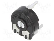 Potentiometer: mounting; single turn,horizontal; 220kΩ; 150mW 