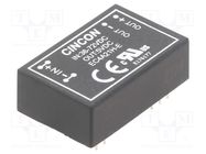 Converter: DC/DC; 5/6W; Uin: 36÷72V; Uout: 5VDC; Iout: 1000mA; DIP24 CINCON