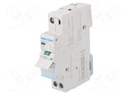 Switch-disconnector; Poles: 1; for DIN rail mounting; 25A; 230VAC HAGER