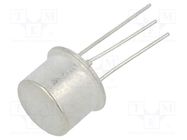 Transistor: NPN; bipolar; 30V; 0.4A; 3.5W; TO39 NTE Electronics