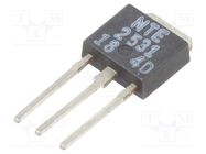 Transistor: PNP; bipolar; 400V; 2A; 15W; TO251 NTE Electronics