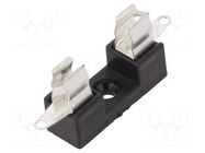 Fuse holder; 5x20mm; -20÷85°C; 6.3A; UL94V-0; 250V BULGIN