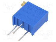 Potentiometer: mounting; 1kΩ; 500mW; THT; ±10%; linear; cermet BOURNS