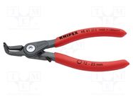 Pliers; for circlip; internal; 12÷25mm; Pliers len: 130mm; angular KNIPEX