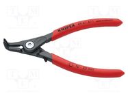 Pliers; for circlip; external; 10÷25mm; Pliers len: 140mm; angular KNIPEX