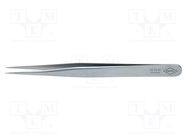Tweezers; 120mm; Blade tip shape: sharp KNIPEX