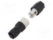 Plug; M12; PIN: 4; female; A code-DeviceNet / CANopen; for cable PHOENIX CONTACT