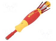 Kit: screwdrivers; insulated; PlusMinus PZ-type,Pozidriv®,slot WIHA