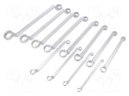 Wrench-set; box; steel; 12pcs. Workpro