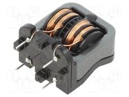 Inductor: wire; THT; 50mH; 1.2A; 430mΩ; -25÷120°C; 250VAC KEMET