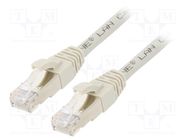 Patch cord; ETHERLINE® Cat.6a,S/FTP; 6a; stranded; Cu; LSZH; grey LAPP