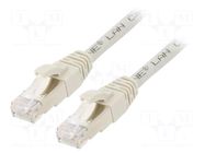 Patch cord; ETHERLINE® Cat.6a,S/FTP; 6a; stranded; Cu; LSZH; grey LAPP