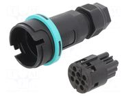 Connector: AC supply; screw terminal; female; TH405; 10A; 400V TECHNO
