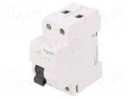 RCD breaker; Inom: 40A; Ires: 30mA; Poles: 2; 400VAC; IP20; 1÷25mm2 SCHNEIDER ELECTRIC