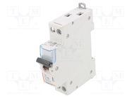 Circuit breaker; 400VAC; Inom: 16A; Poles: 1+N; Charact: C; 6kA; IP20 LEGRAND