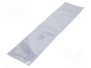 Protection bag; ESD; L: 660mm; W: 152mm; Thk: 76um EUROSTAT GROUP