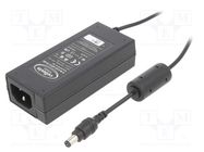 Power supply: switched-mode; 12VDC; 5A; Out: 5,5/2,1; 60W; 0÷40°C CELLEVIA POWER