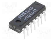 IC: digital; buffer; combination; Ch: 4; CMOS; THT; DIP14; 3÷18VDC NTE Electronics