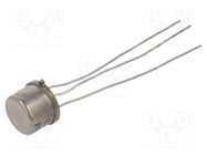 Transistor: NPN; bipolar; germanium; 24V; 150mA; 150mW; TO5 NTE Electronics