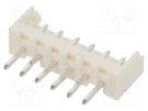 Socket; wire-board; male; Micro-Latch; 2mm; PIN: 6; THT; on PCBs; 2A MOLEX