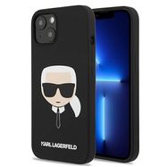 Karl Lagerfeld KLHCP13SSLKHBK iPhone 13 mini 5,4" czarny/black hardcase Silicone Karl's Head, Karl Lagerfeld