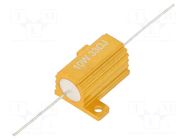 Resistor: wire-wound; with heatsink; 33Ω; 10W; ±5%; 50ppm/°C SR PASSIVES