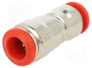 Push-in fitting; straight,inline splice,reductive; -0.99÷20bar AIGNEP