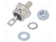 Diode: rectifying; 400V; 85A; anode to stud; DO203AB,DO5; 1.2V VISHAY