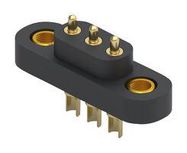 CONNECTOR, HEADER, 3POS, 4MM, SOLDER