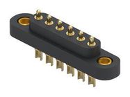 CONNECTOR, HEADER, 6POS, 4MM, SOLDER