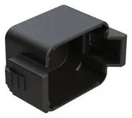 PROTECTIVE CAP, 8POS, PLUG, BLACK