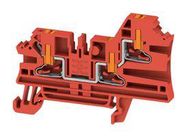 TERMINAL BLOCK, DIN RAIL, 3POS, 12AWG