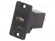 Coupler; USB C socket-front,USB C plug-back; Slim; USB C; 29mm CLIFF