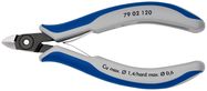 KNIPEX 79 02 120 Precision Electronics Diagonal Cutter with multi-component handles burnished 120 mm